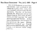 Obituary of SB Thompson Obituary of SB Thompson